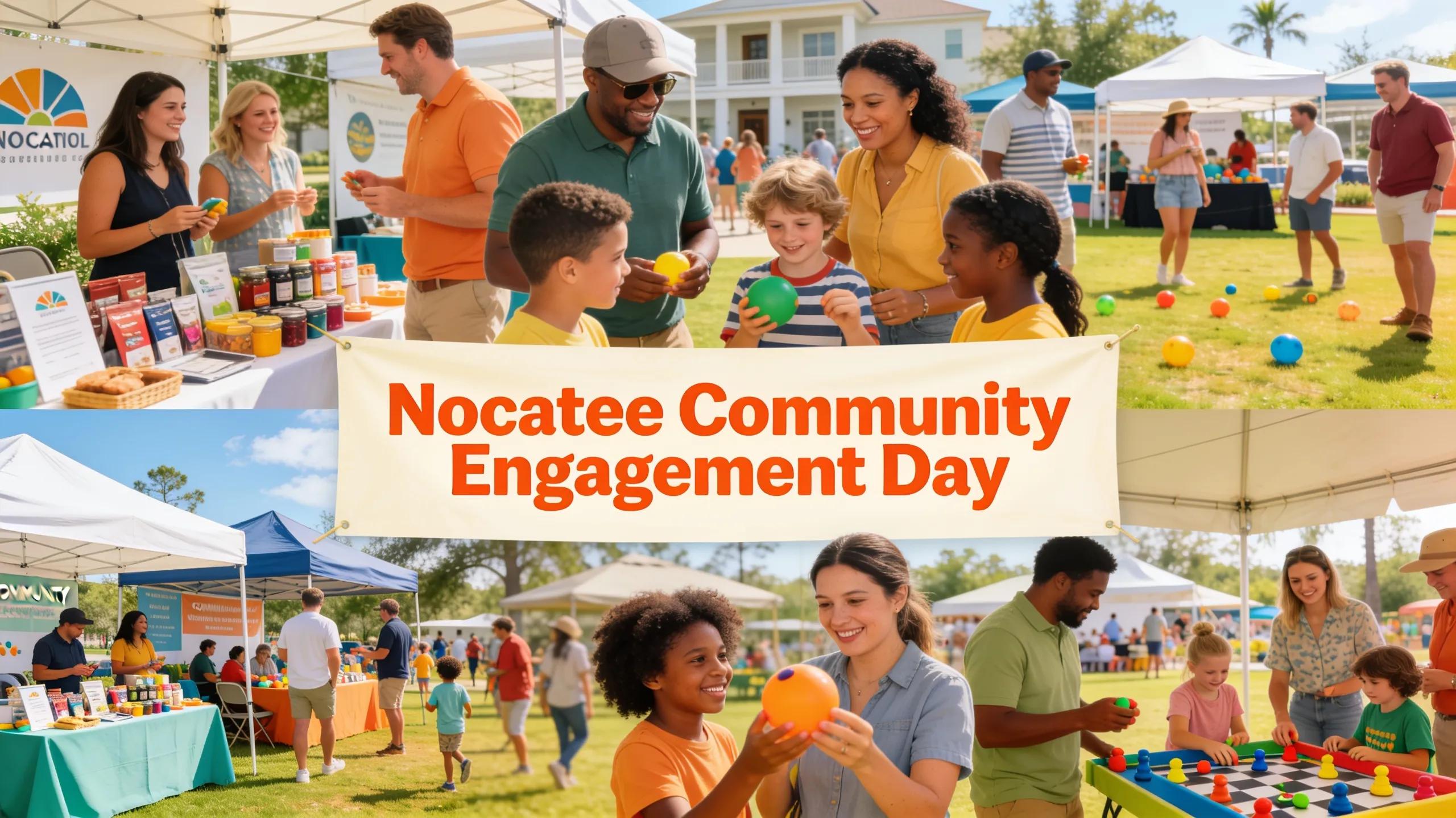 Local community event in Nocatee showcasing strong engagement and interaction among residents