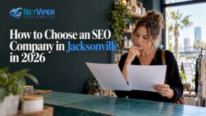Business owner comparing SEO agency proposals