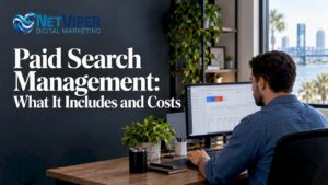 Manager adjusting a local search campaign
